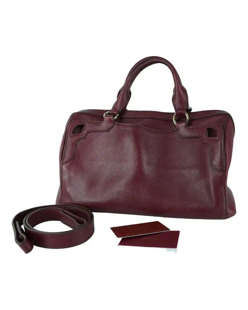 Cartier Schultertasche aus Leder - Rot Rot