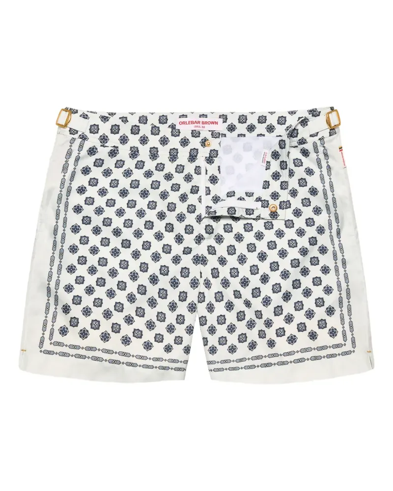 Orlebar Brown Bulldog Badeshorts - Weiß Weiß