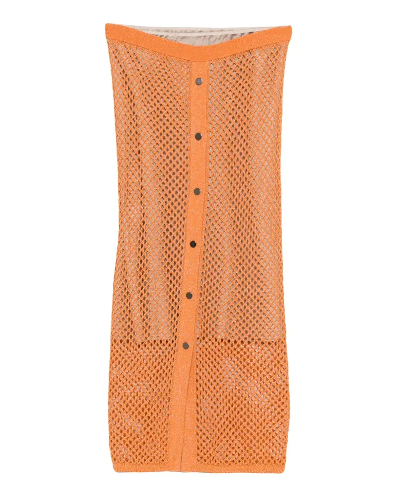 Iceberg snap-button-fastening midi skirt - Blau Blau