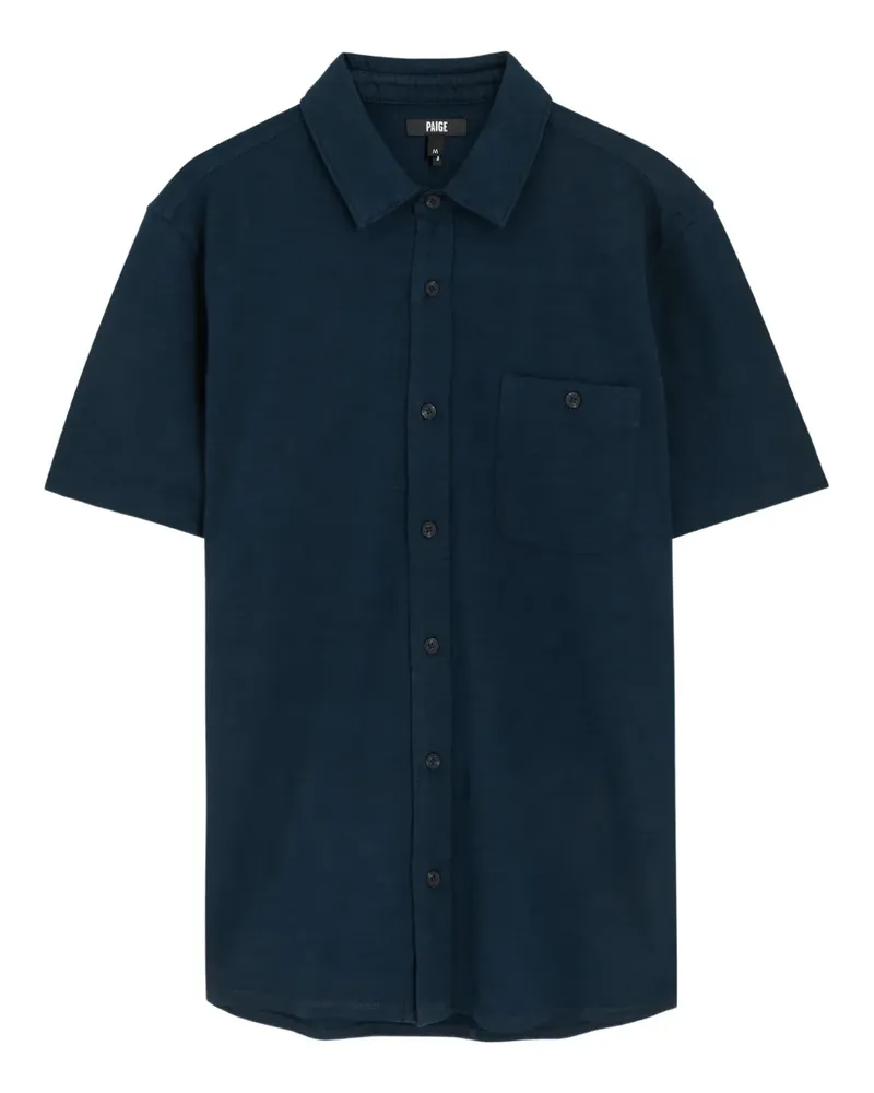 Paige Carillo button pocket shirt - Blau Blau
