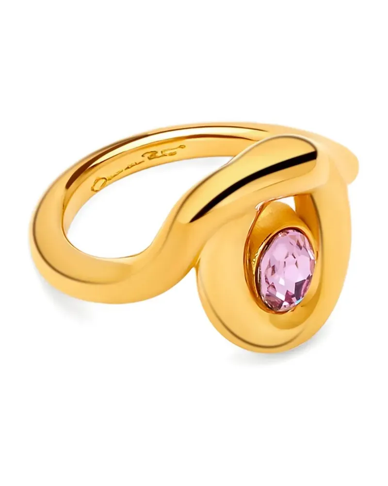 Oscar de la Renta Ovaler Ring mit Schlaufe - Gold Gold