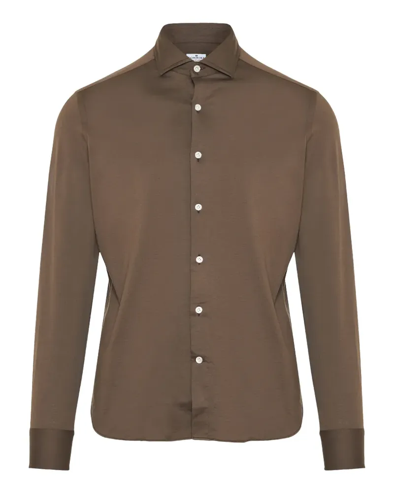 SONRISA long-sleeve button-up shirt - Braun Braun