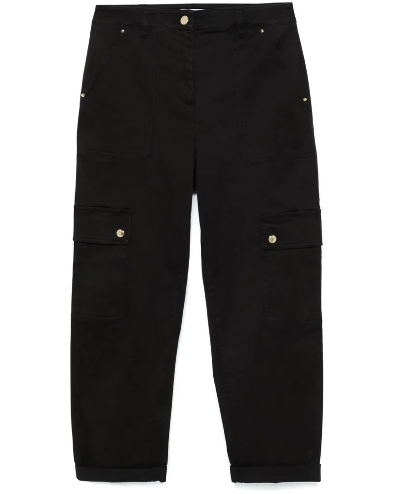 Michael Kors Tapered-Cargohose - Schwarz Schwarz