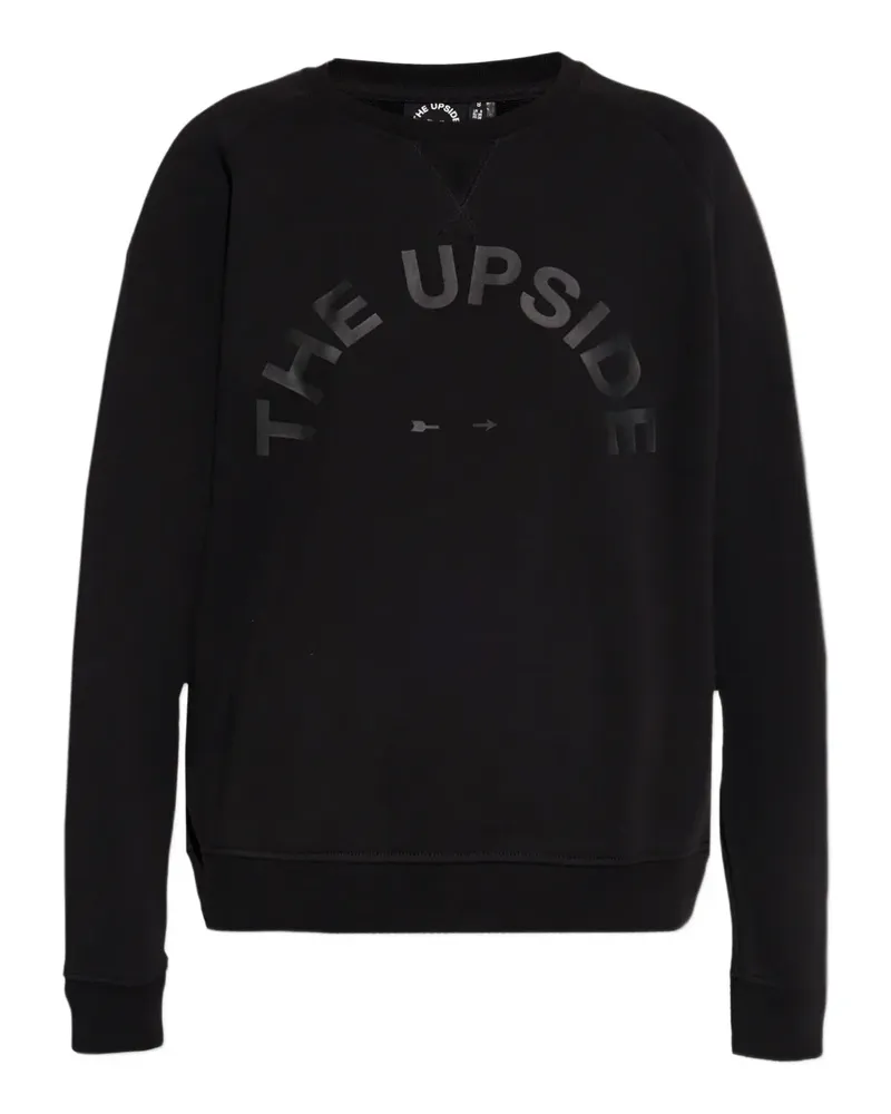 The Upside Sweatshirt mit Logo-Print - Schwarz Schwarz