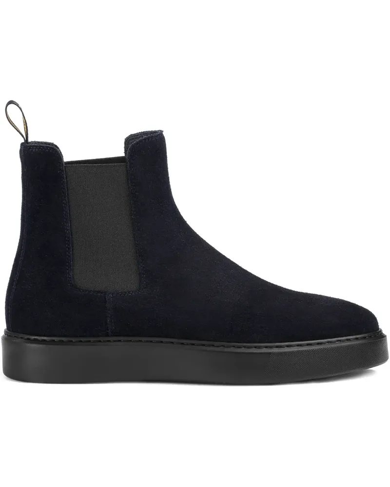 Doucal´s suede ankle boots - Blau Blau