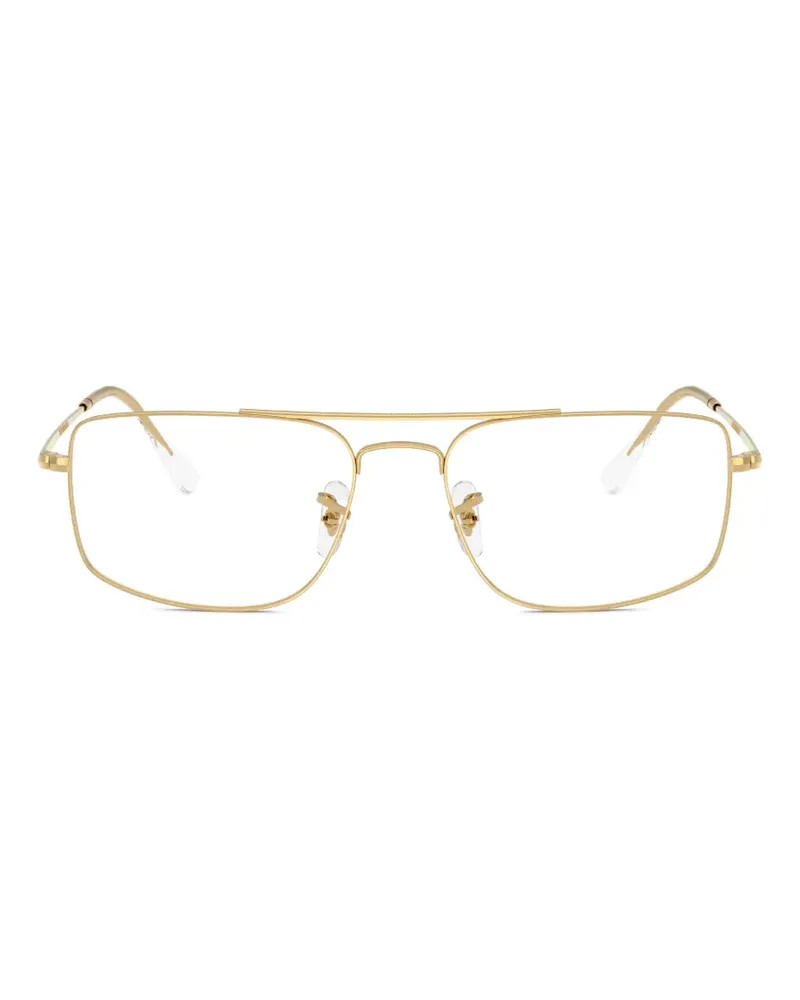 Ray Ban square metal glasses - Gold Gold