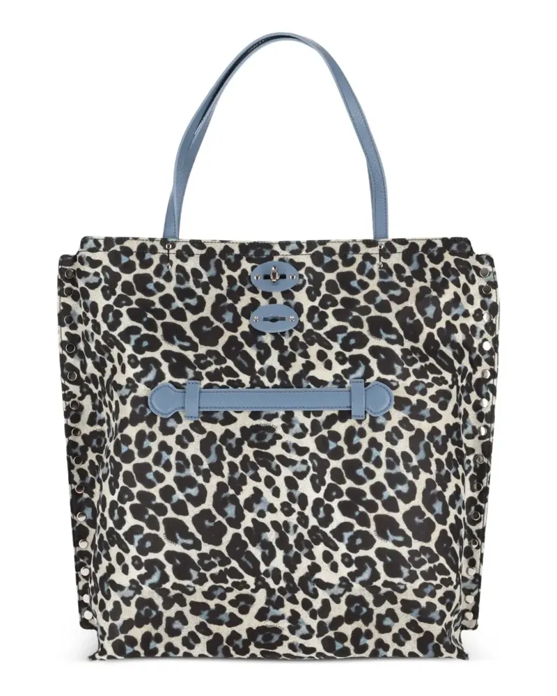 Zanellato A'Spasso Tote Bag mit Animal-Print - Nude Nude