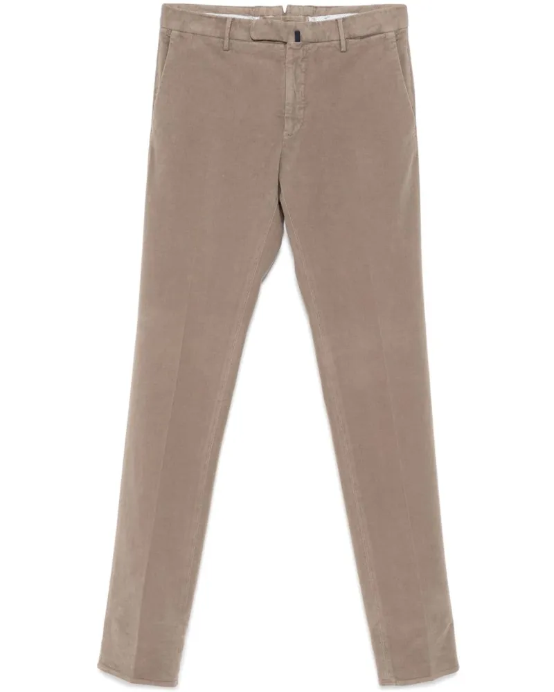 Incotex Hose mit schmalem Schnitt - Nude Nude
