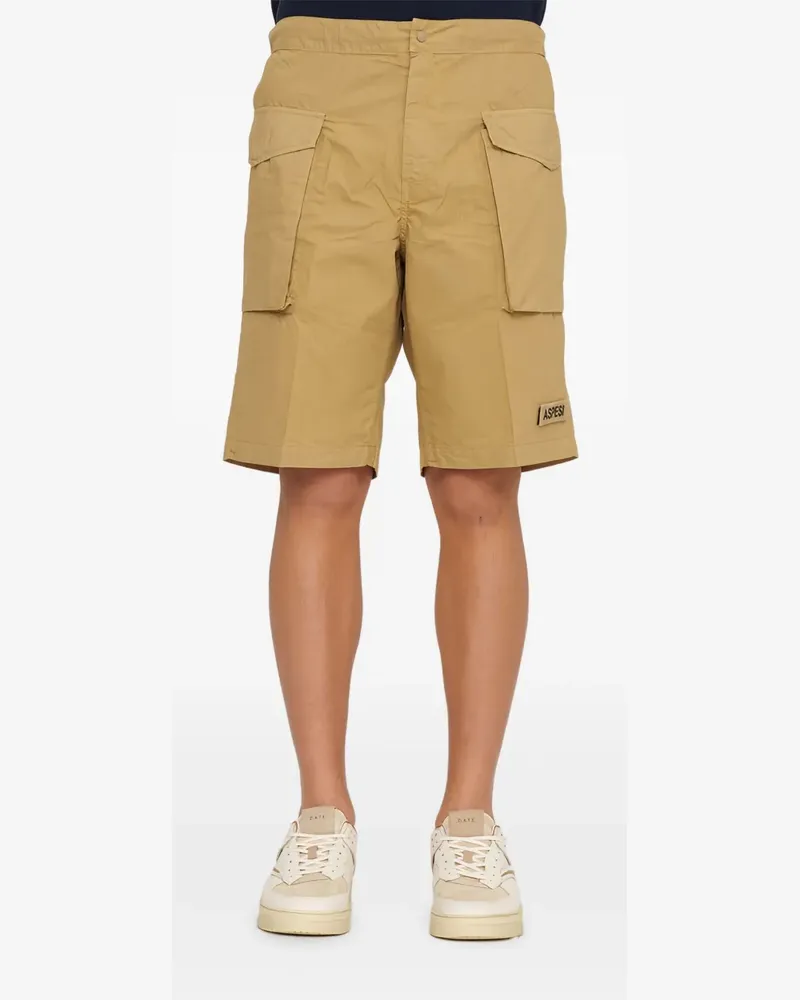 ASPESI Lou Bis Cargo-Shorts - Nude Nude