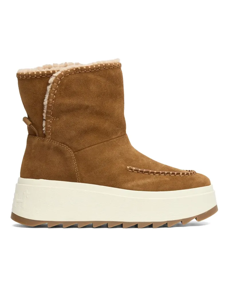 ash Marble Schneestiefel mit Pelzfutter - Braun Braun
