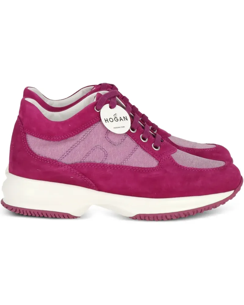 Hogan Sneakers mit Schnürung - Rosa Rosa