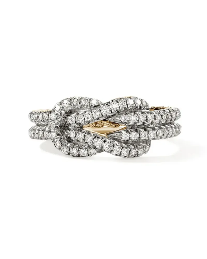 John Hardy 14kt Love Knot Gelbgoldring Gold