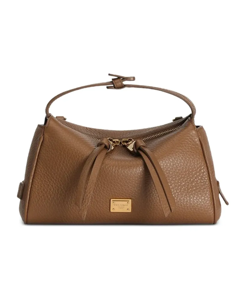 Dolce & Gabbana Vittoria Umhängetasche - Braun Braun