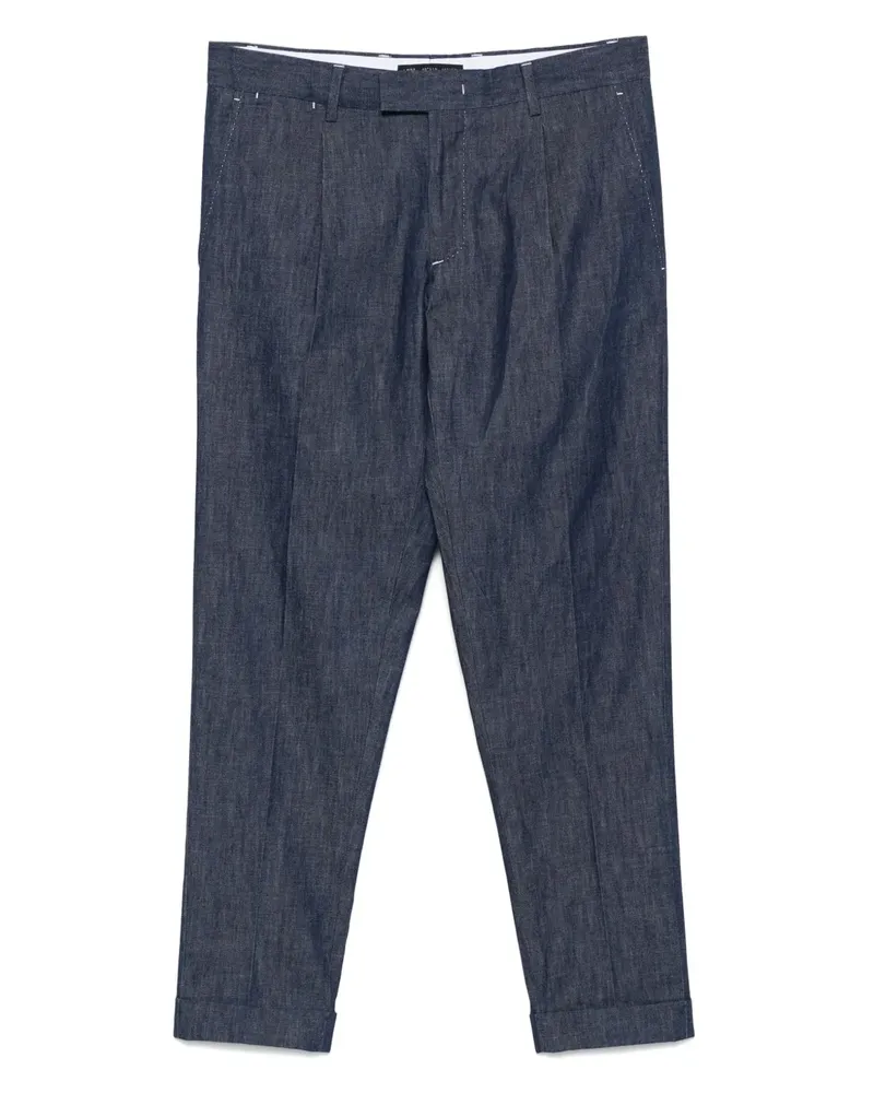 Low Brand Oyster Hose - Blau Blau