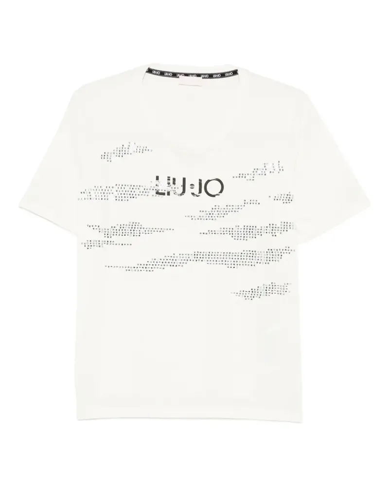 Liu Jo logo T-shirt - Nude Nude