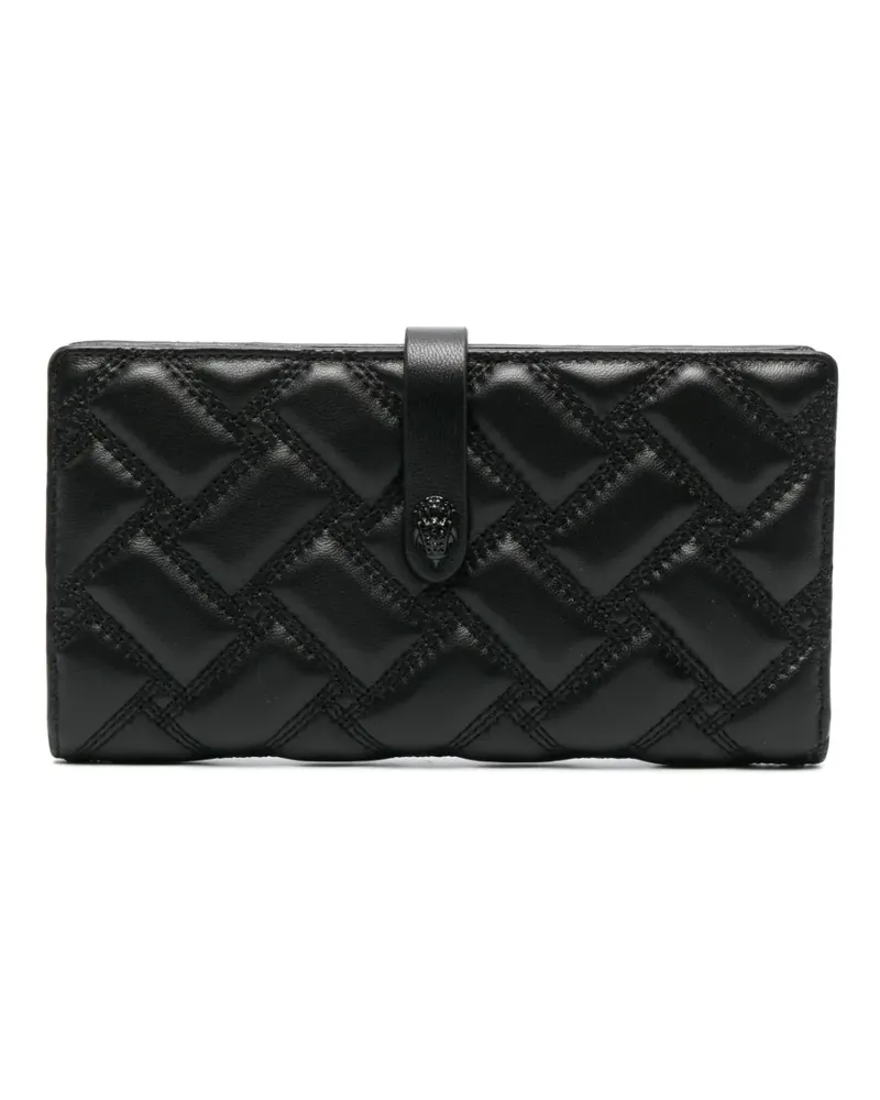 Kurt Geiger Portemonnaie mit Prägung - Schwarz Schwarz