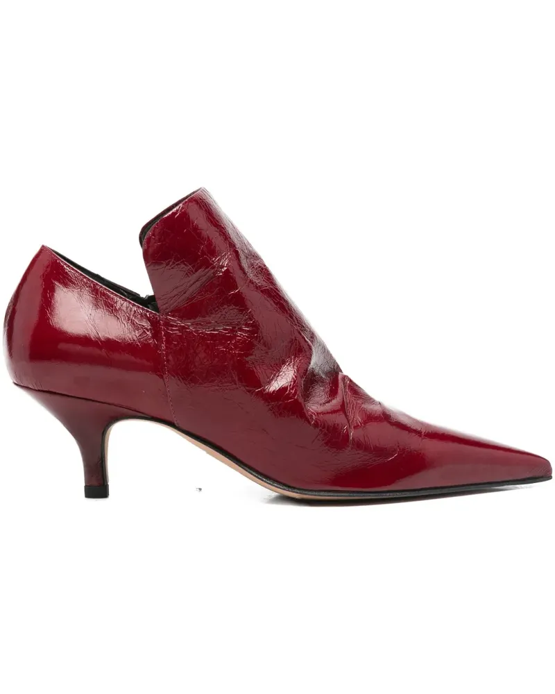 The Seller leather ankle boots - Rot Rot