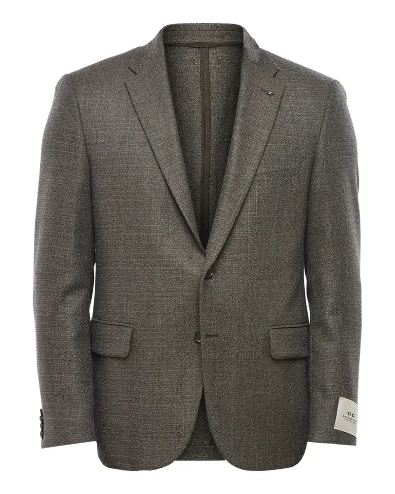 Corneliani double-vent blazer - Braun Braun