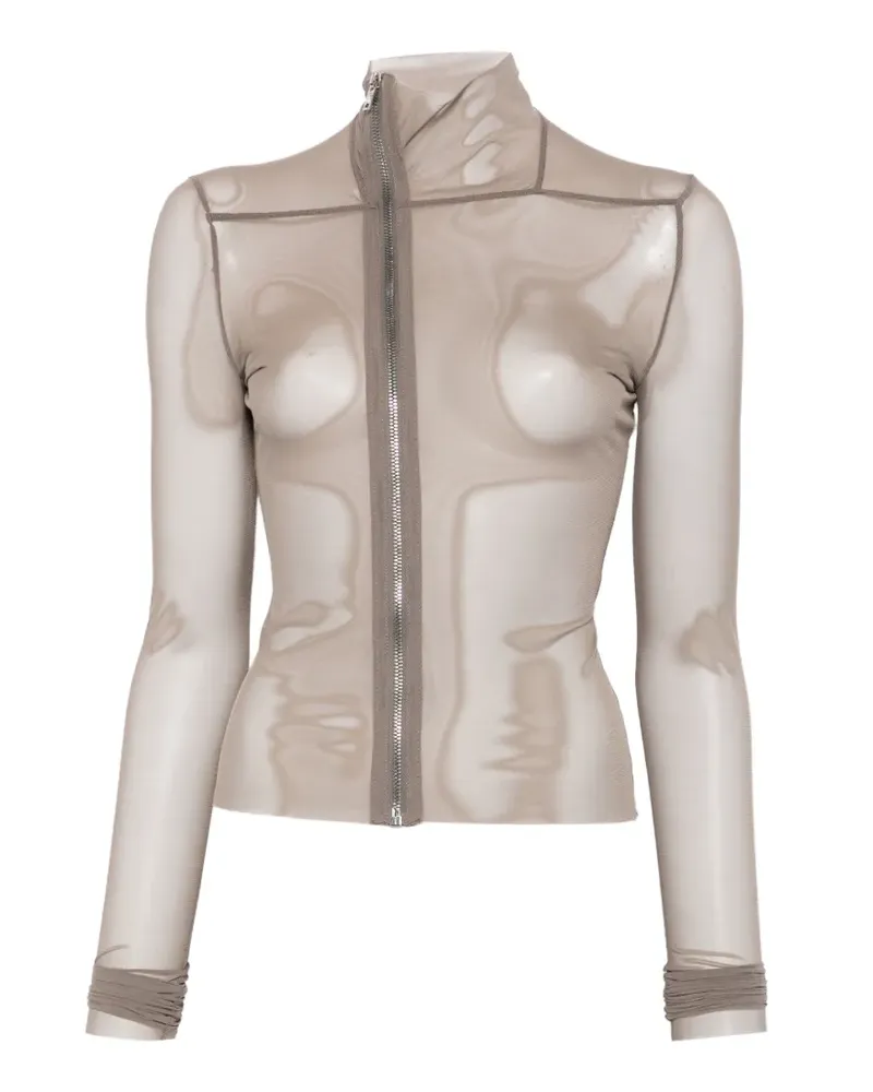 Rick Owens zip-fastening jacket - Grau Grau