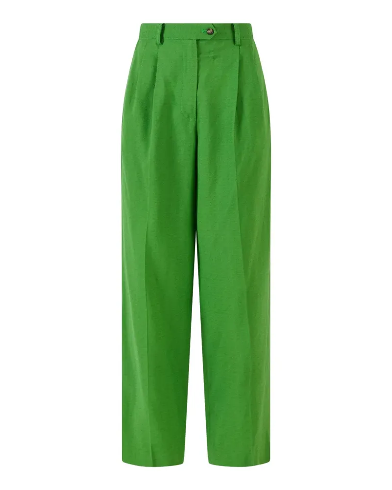 Rosie Assoulin Plissierte Hose - Grün Grün