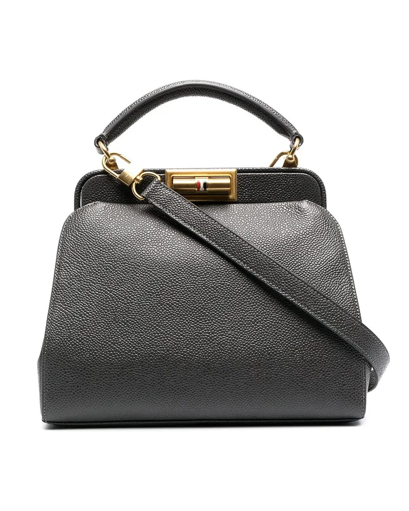 Thom Browne Kleine Doctor Handtasche - Grau Grau