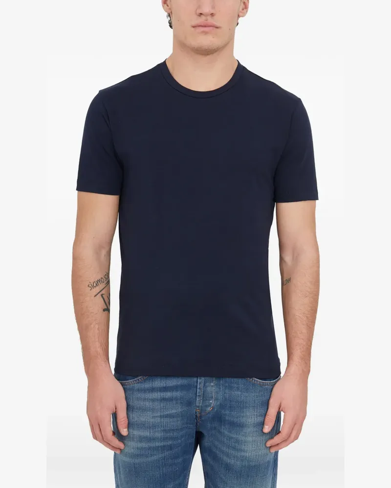 Daniele Alessandrini crew-neck T-shirt - Blau Blau