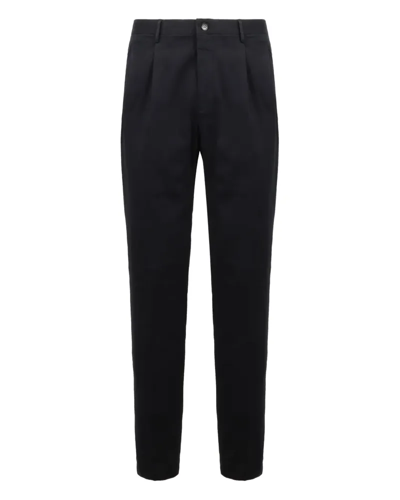 Slowear Hose mit Reißverschlussknöpfen - Schwarz Schwarz