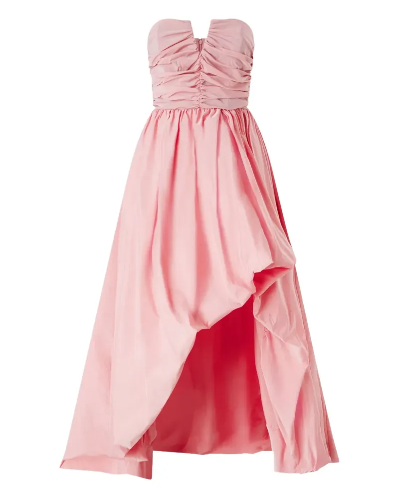 Pinko Schulterfreies Dash Maxikleid - Rosa Rosa