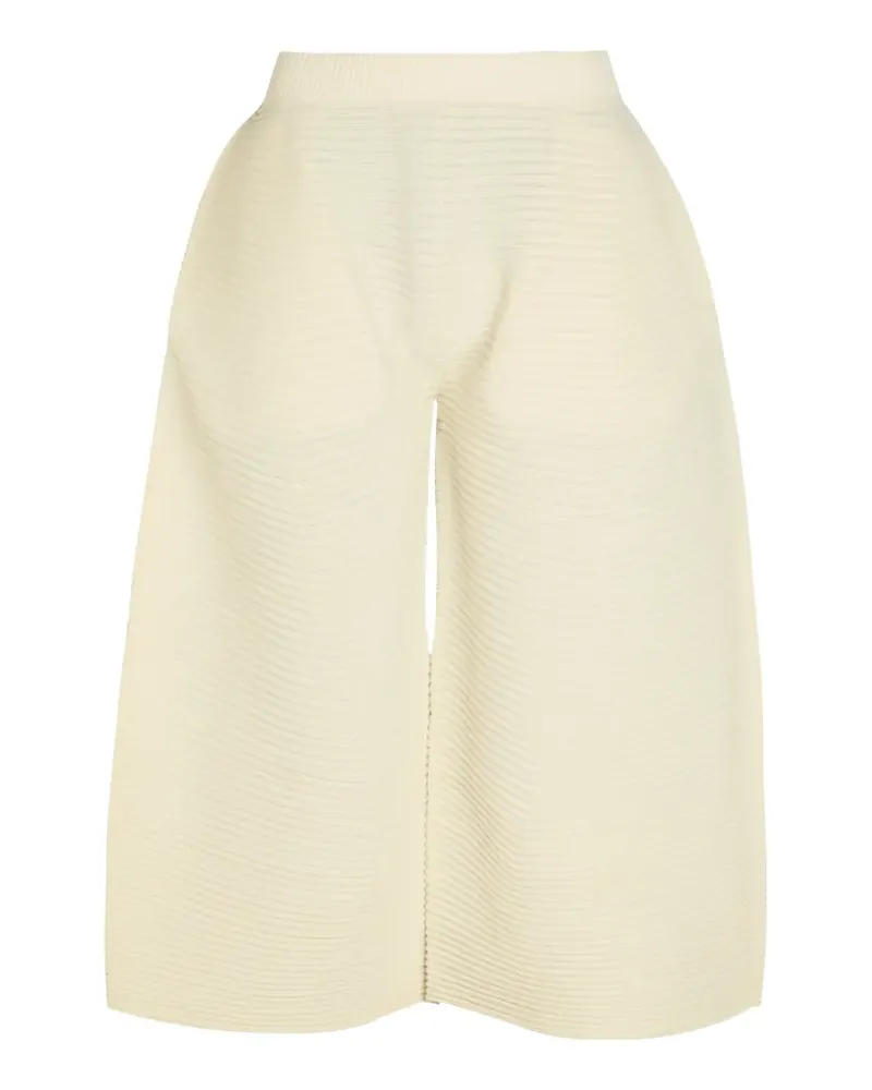 Issey Miyake textured trousers - Nude Nude