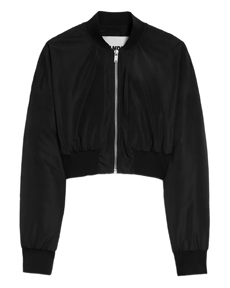 Jil Sander Gefütterte Bomberjacke - Schwarz Schwarz