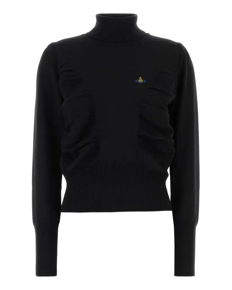 Vivienne Westwood Pamela ruched sweater - Schwarz Schwarz