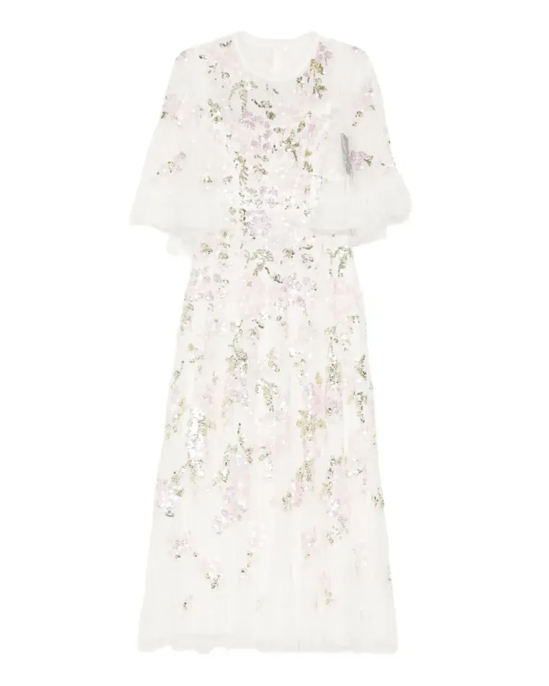 Needle & Thread Wisteria ankle gown - Weiß Weiß