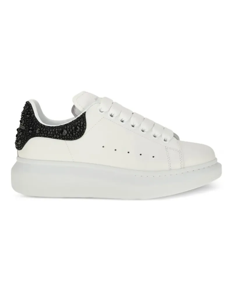 Alexander McQueen Oversized-Sneakers in Weiß und Schwarz Weiß