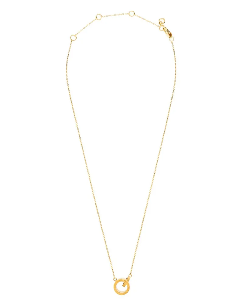 Kate Spade Halskette mit Kristallverzierung - Gold Gold