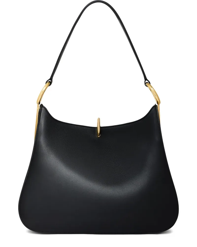 Paco Rabanne Große Ring Schultertasche - Schwarz Schwarz