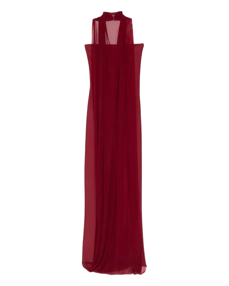 ATU Body Couture Neckholder-Abendkleid mit Seitenschlitz - Rot Rot