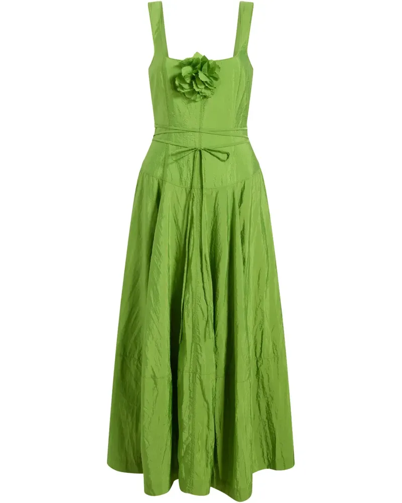 Cinq à Sept Maxikleid mit Blumendetail - Grün Grün