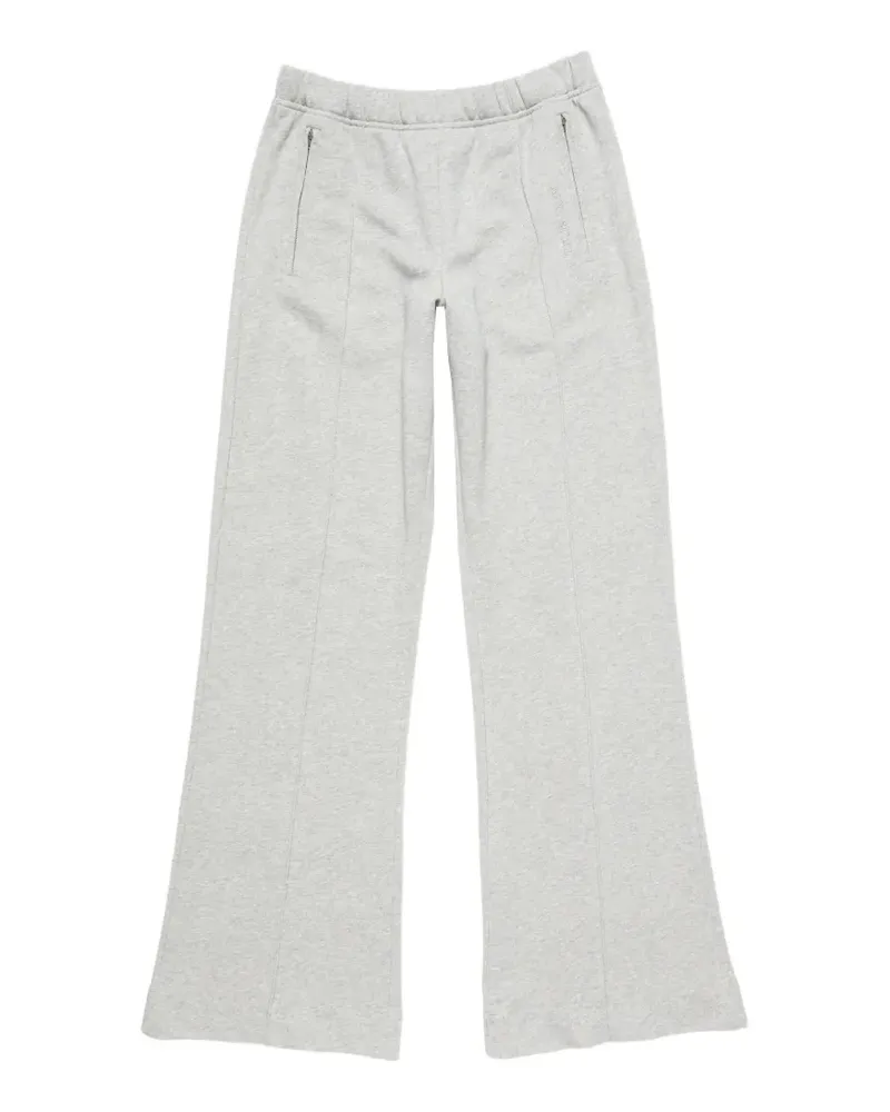 Acne Studios Fleecehose mit Logo - Grau Grau