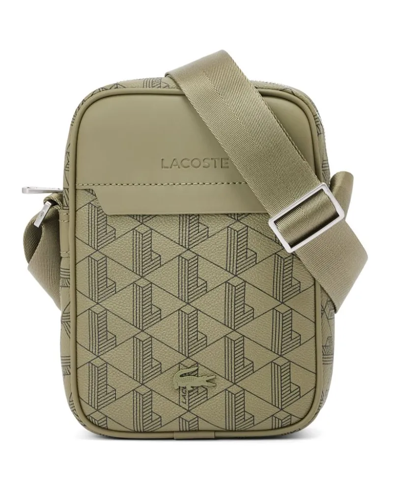 Lacoste The Blend Schultertasche Grün