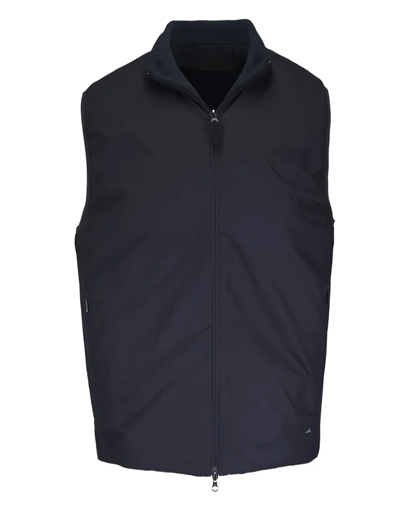 Wahts Collon zip sleeveless vest - Blau Blau