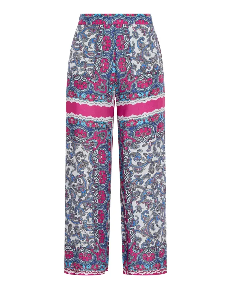 Maliparmi Hose mit Paisleymuster - Blau Blau