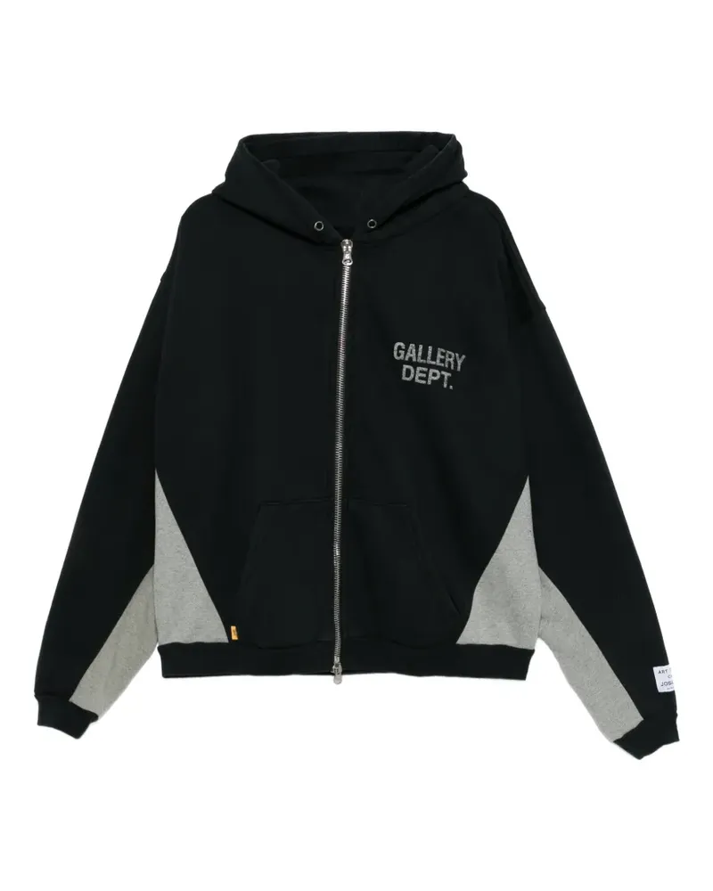 GALLERY DEPT. zip hooded sweatshirt - Schwarz Schwarz