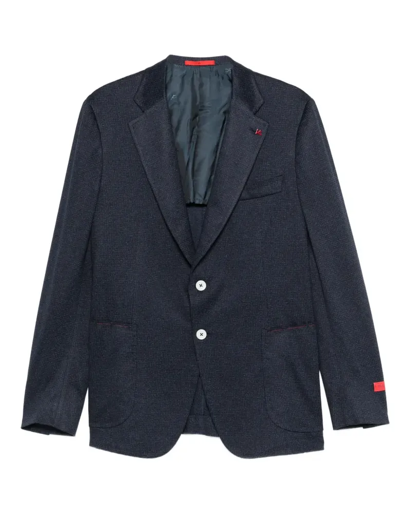 Isaia Jacke mit Knöpfen - Blau Blau