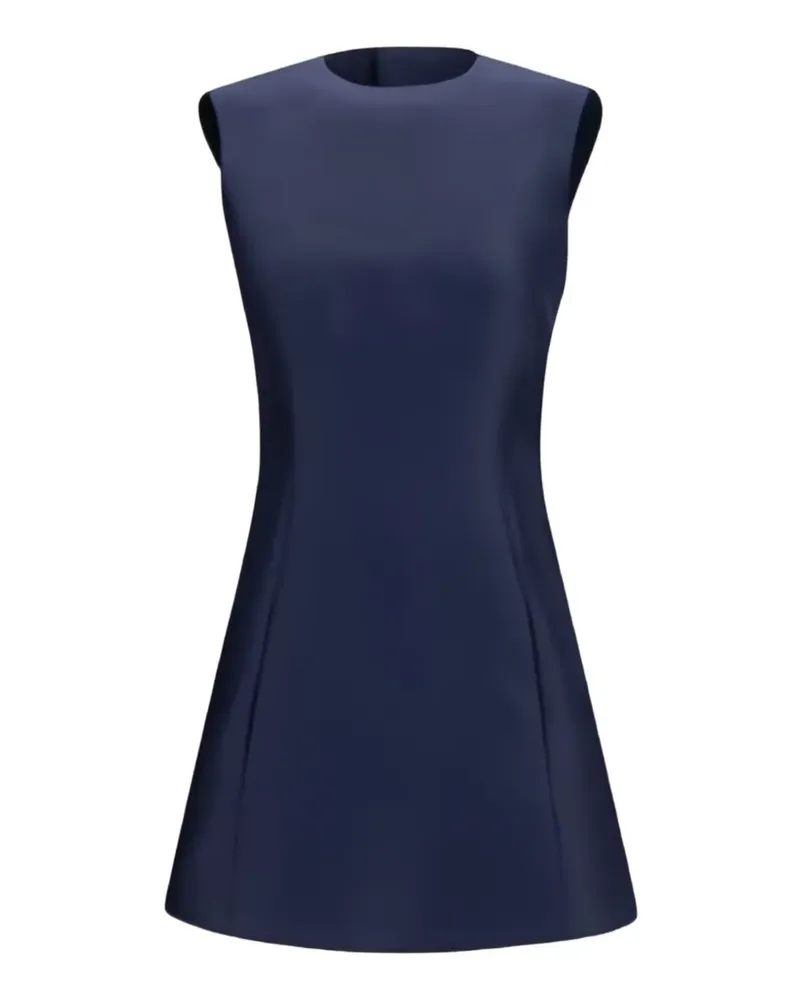 Balenciaga A-line sleeveless mini dress - Blau Blau