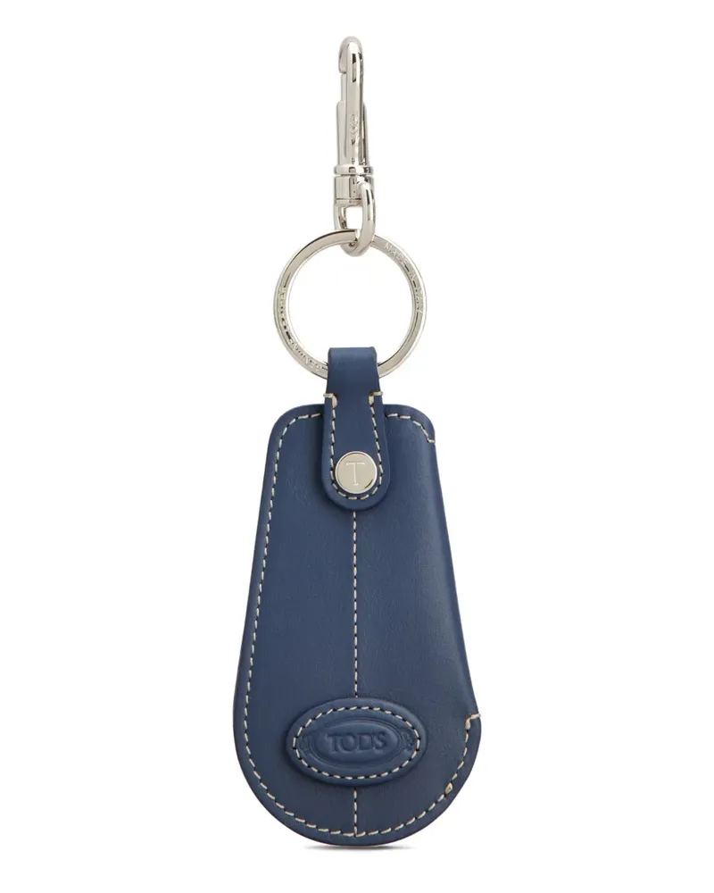 TOD'S Schlüsselanhänger mit Logo-Stickerei - Blau Blau
