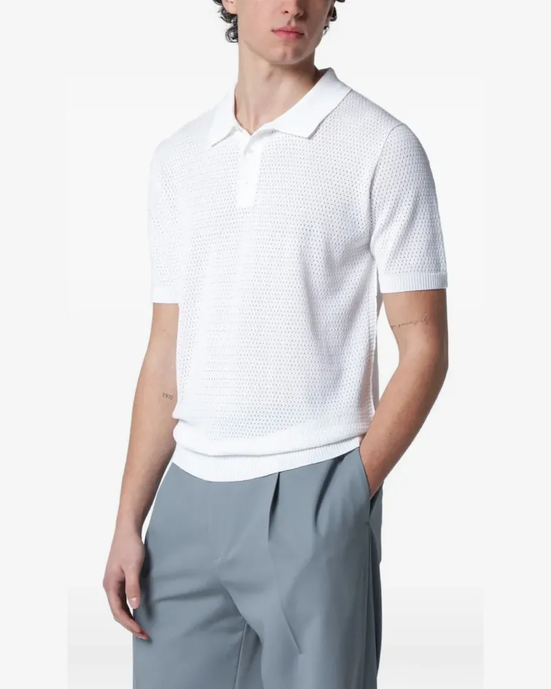 Roberto Collina cotton polo shirt - Weiß Weiß