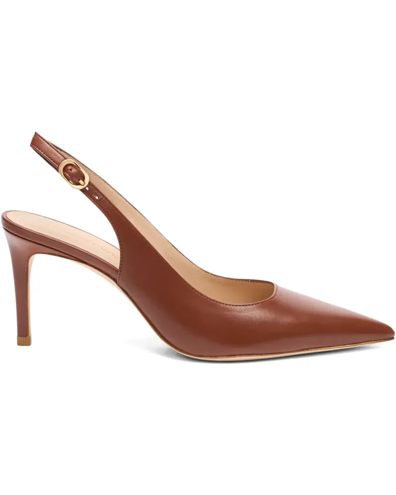Stuart Weitzman Stuart Power Pumps 75mm - Braun Braun