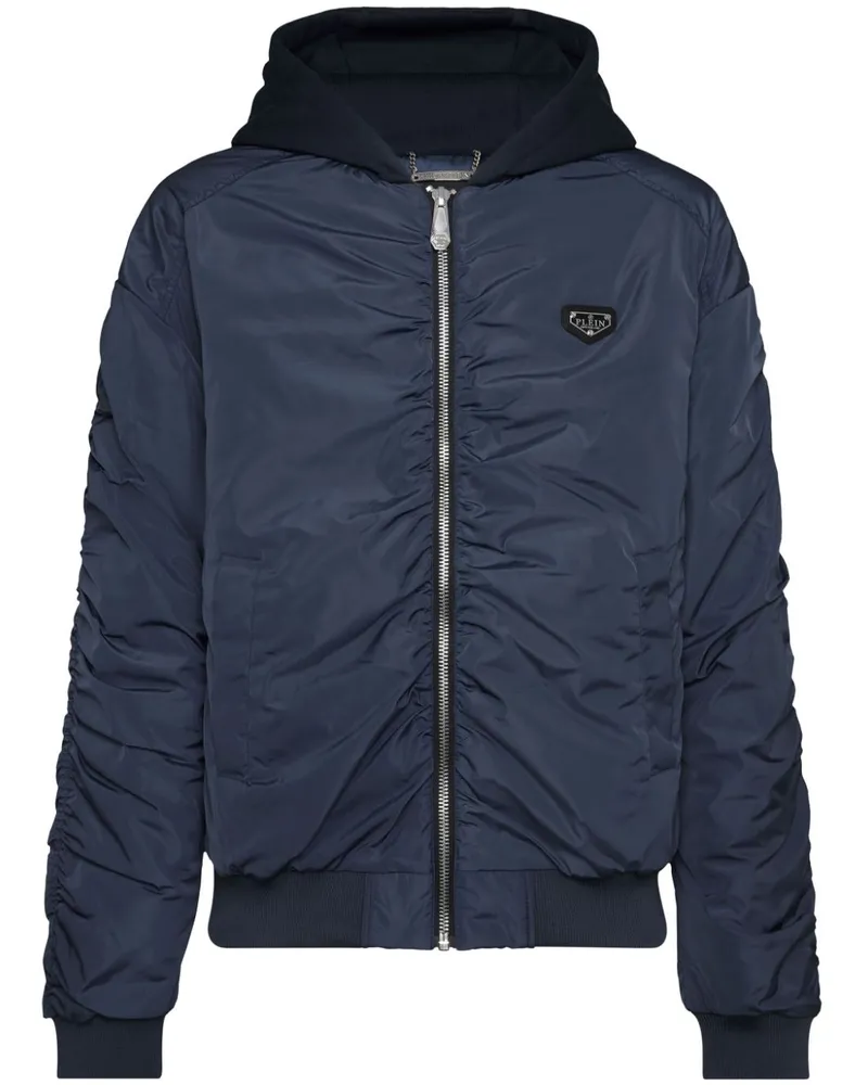 Philipp Plein Gefütterte Jacke - Blau Blau