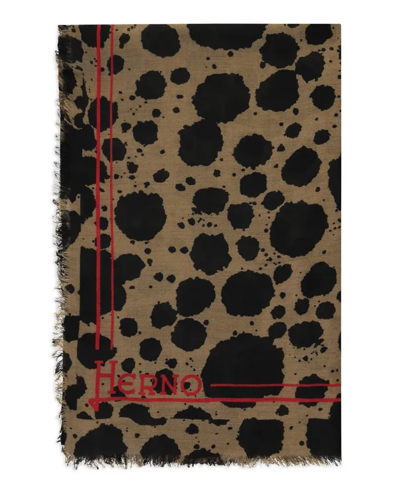 Herno Schal mit Fransen - Nude Nude