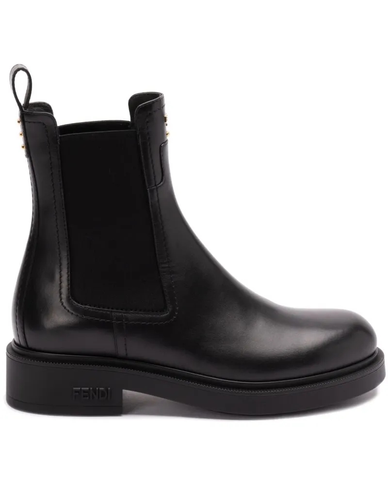 Fendi Filo Stiefel - Schwarz Schwarz